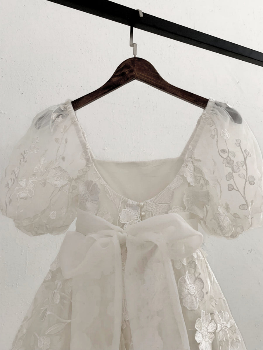 Hope Dress & Hair Bow (Made to order)