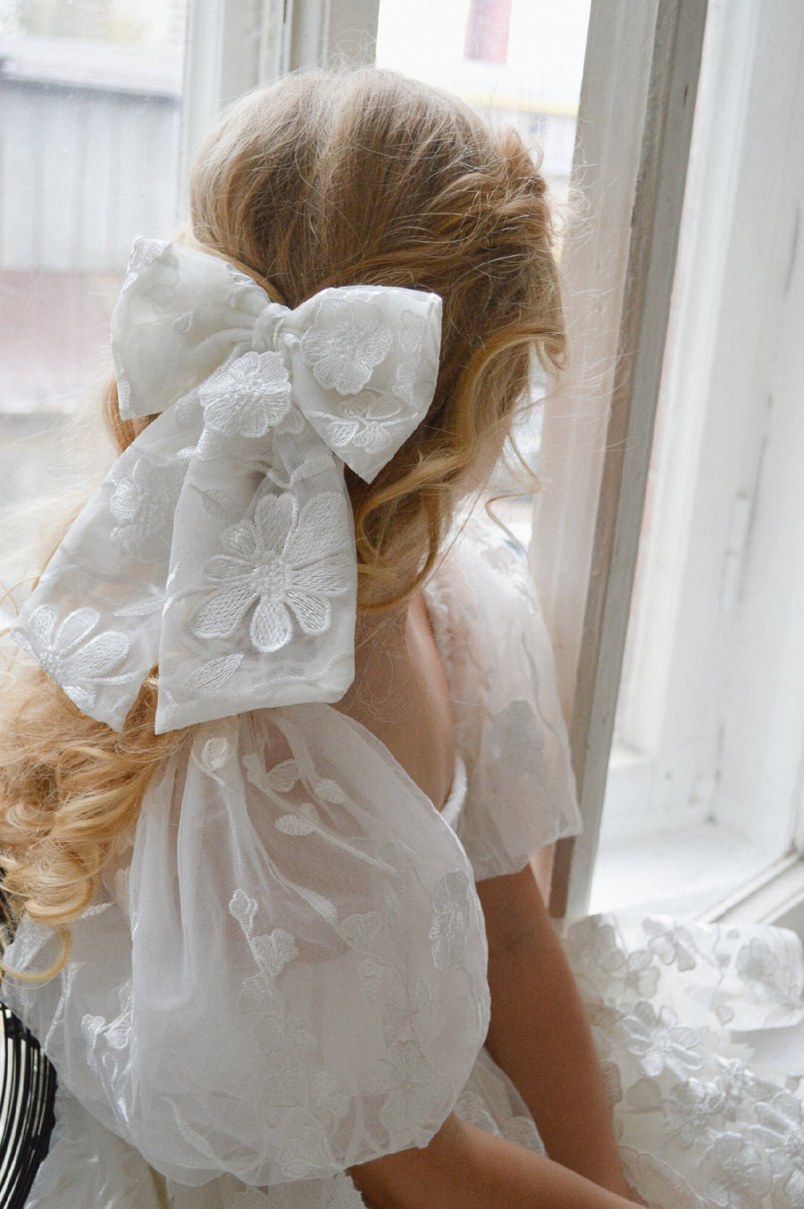 Hope Dress & Hair Bow (Made to order)