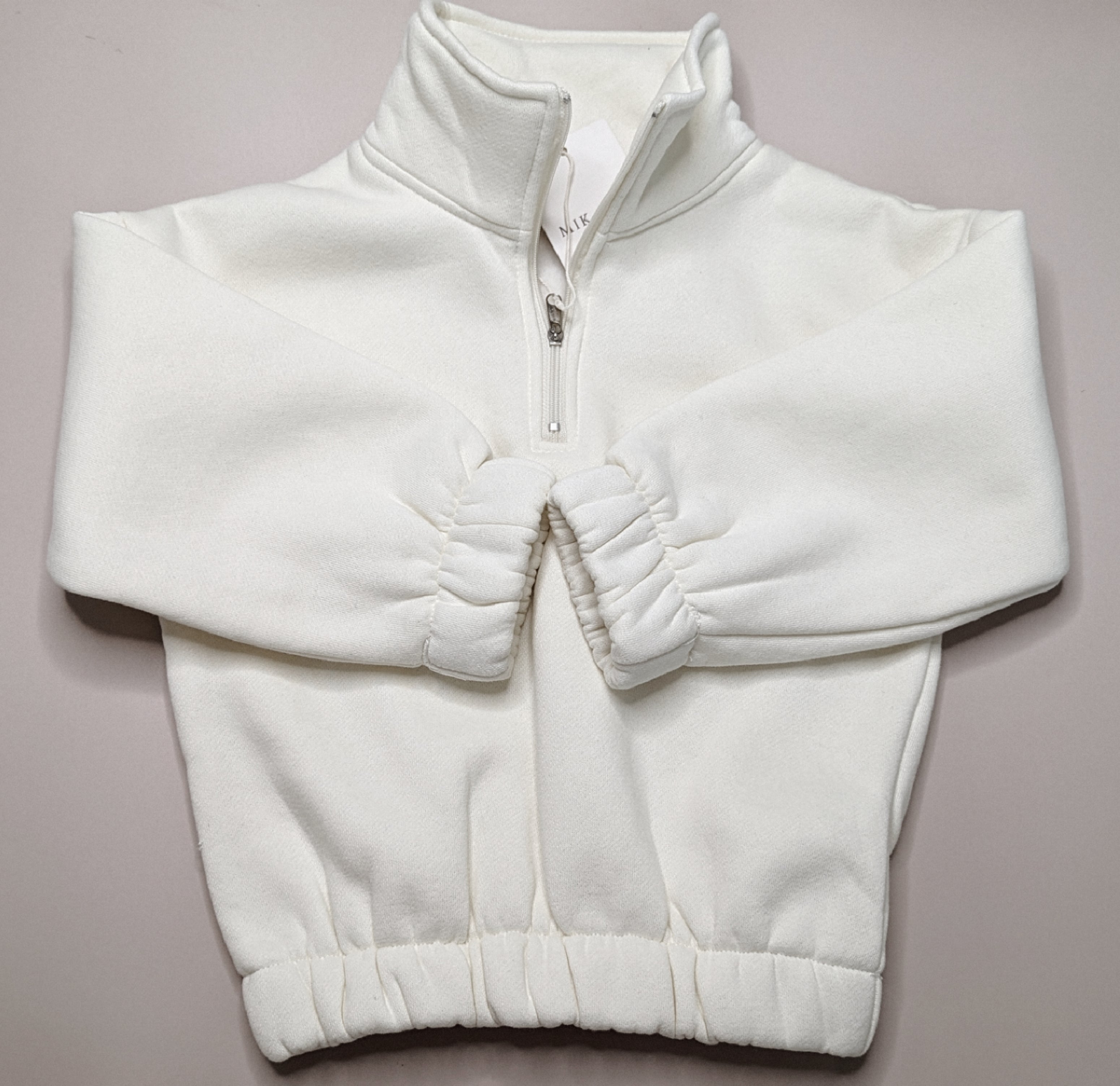 Mik & Me Luxe Track Set - Cream