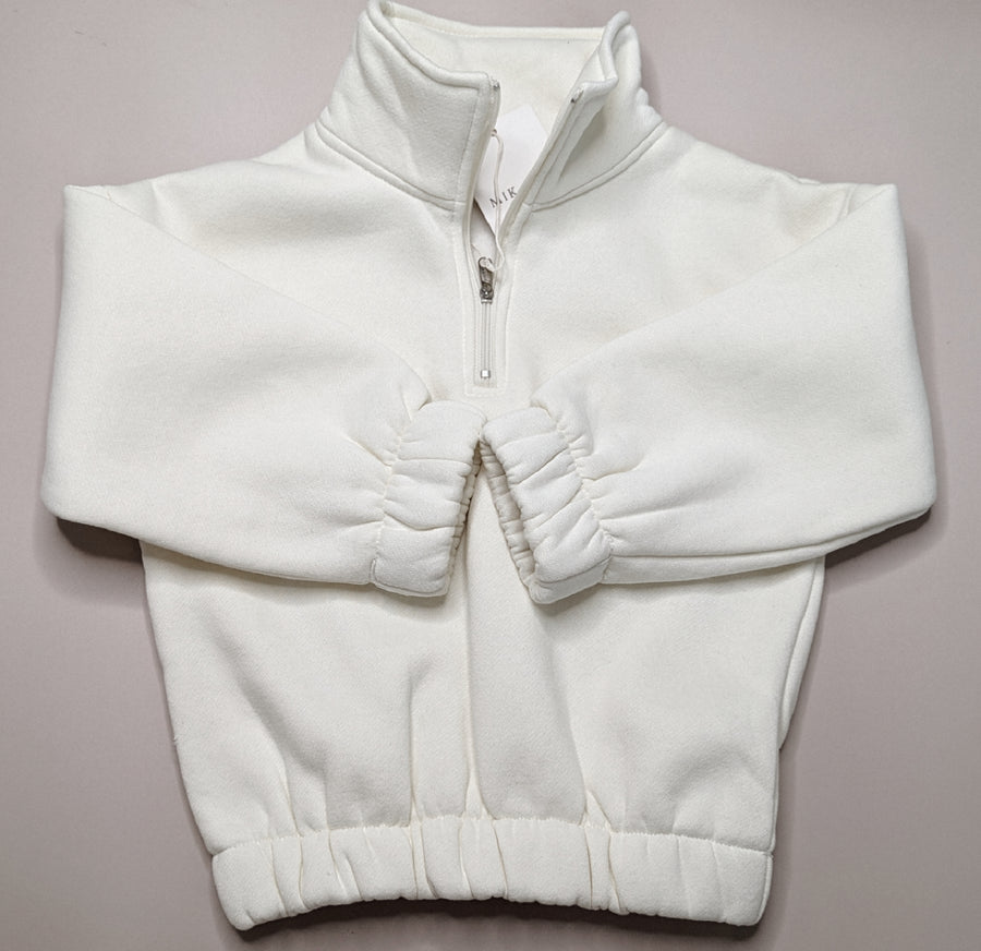 Mik & Me Luxe Track Set - Cream