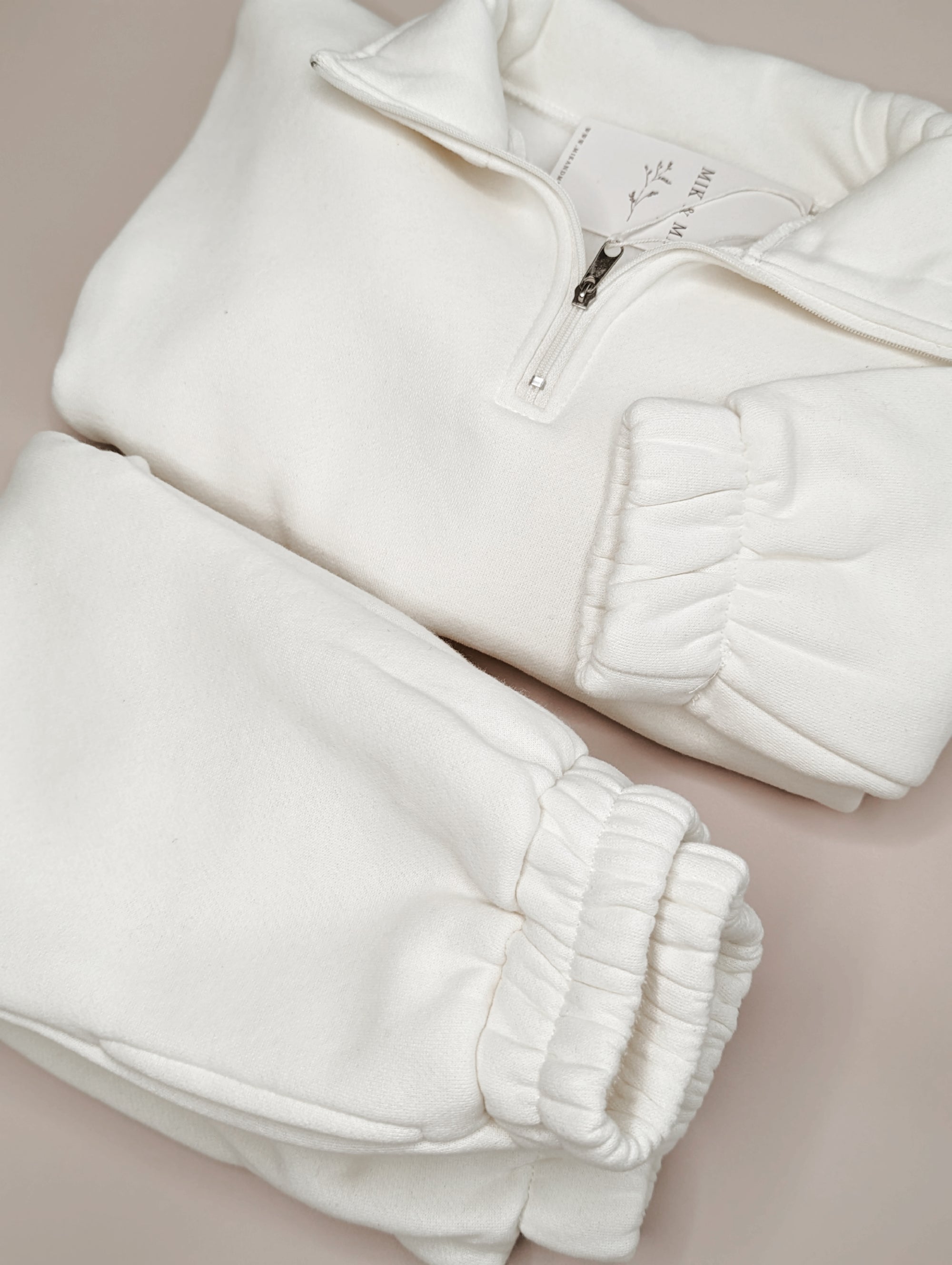 Mik &amp; Me Luxe Track Set - Cream