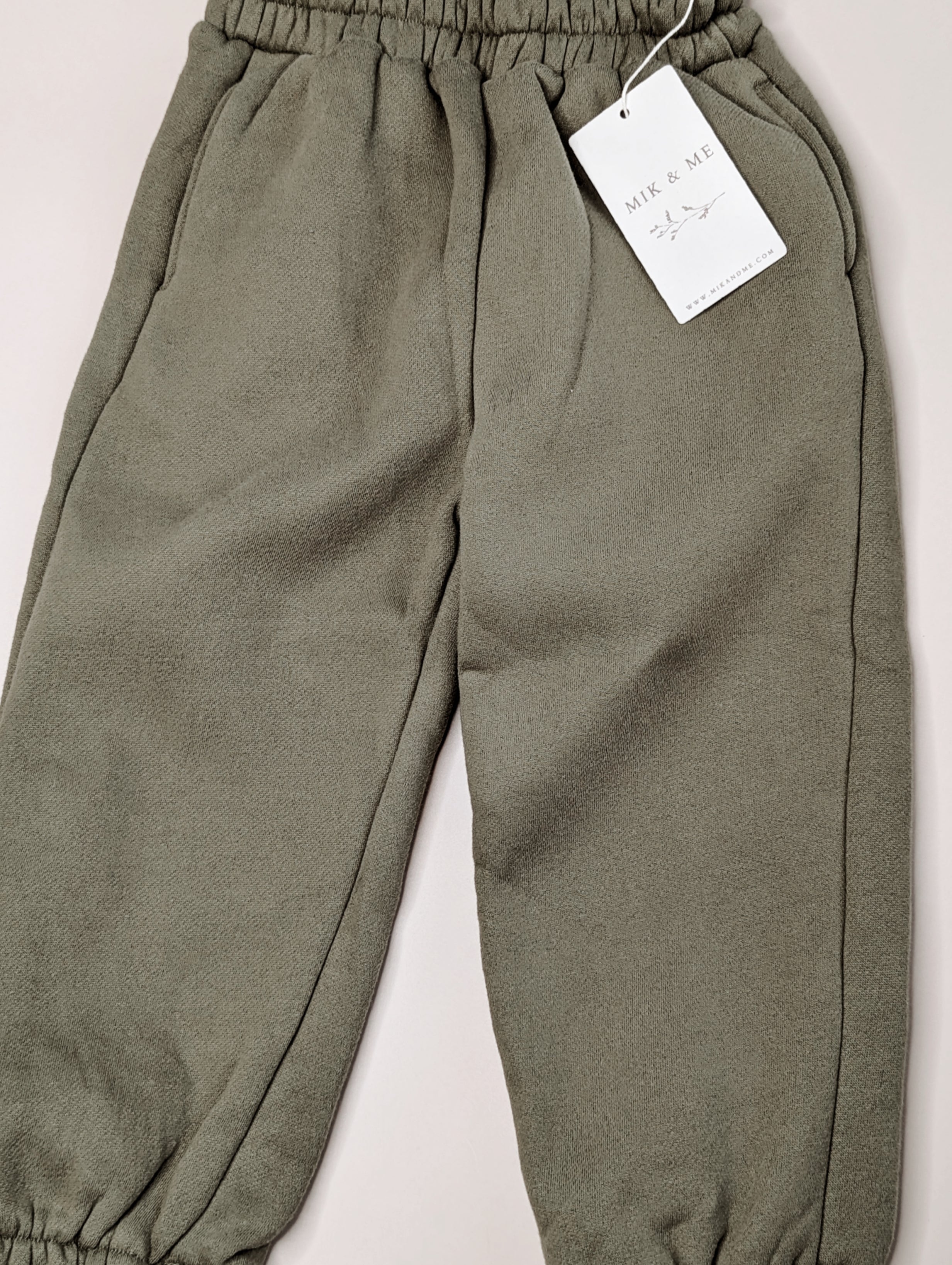 Mik & Me Luxe Track Set - Khaki