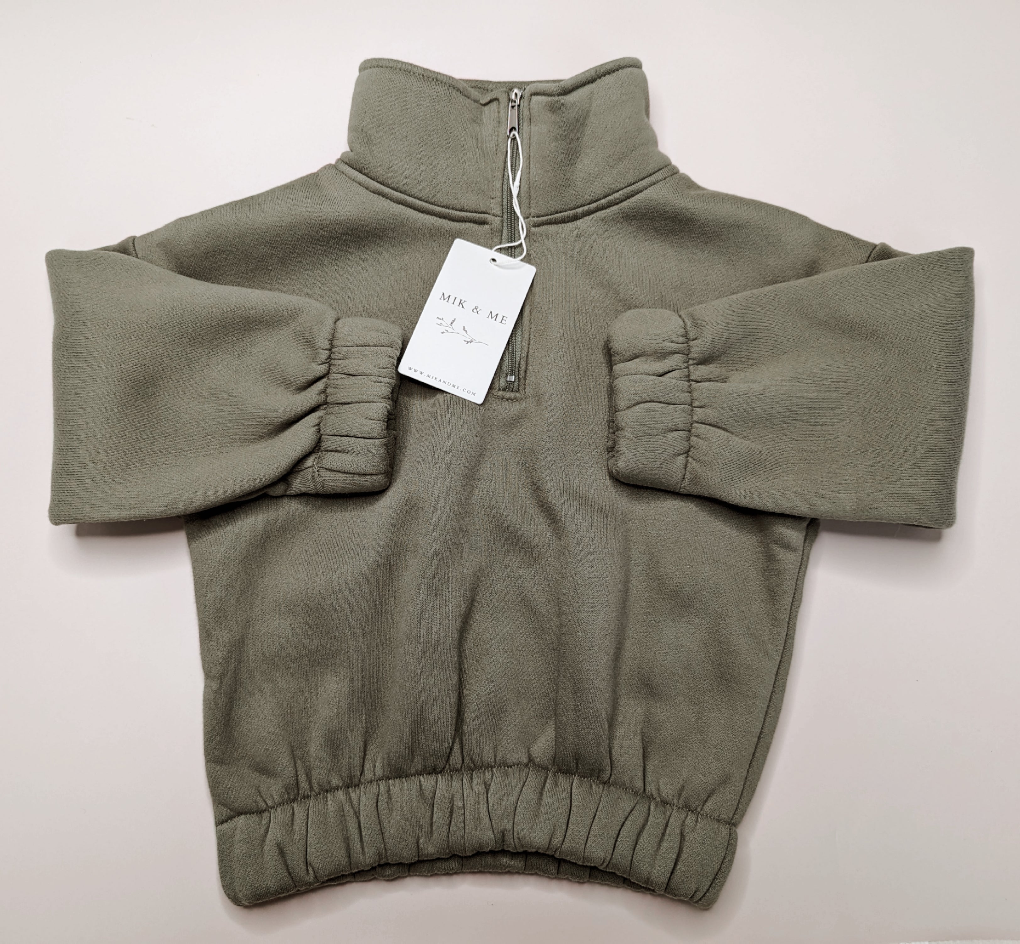 Mik & Me Luxe Track Set - Khaki