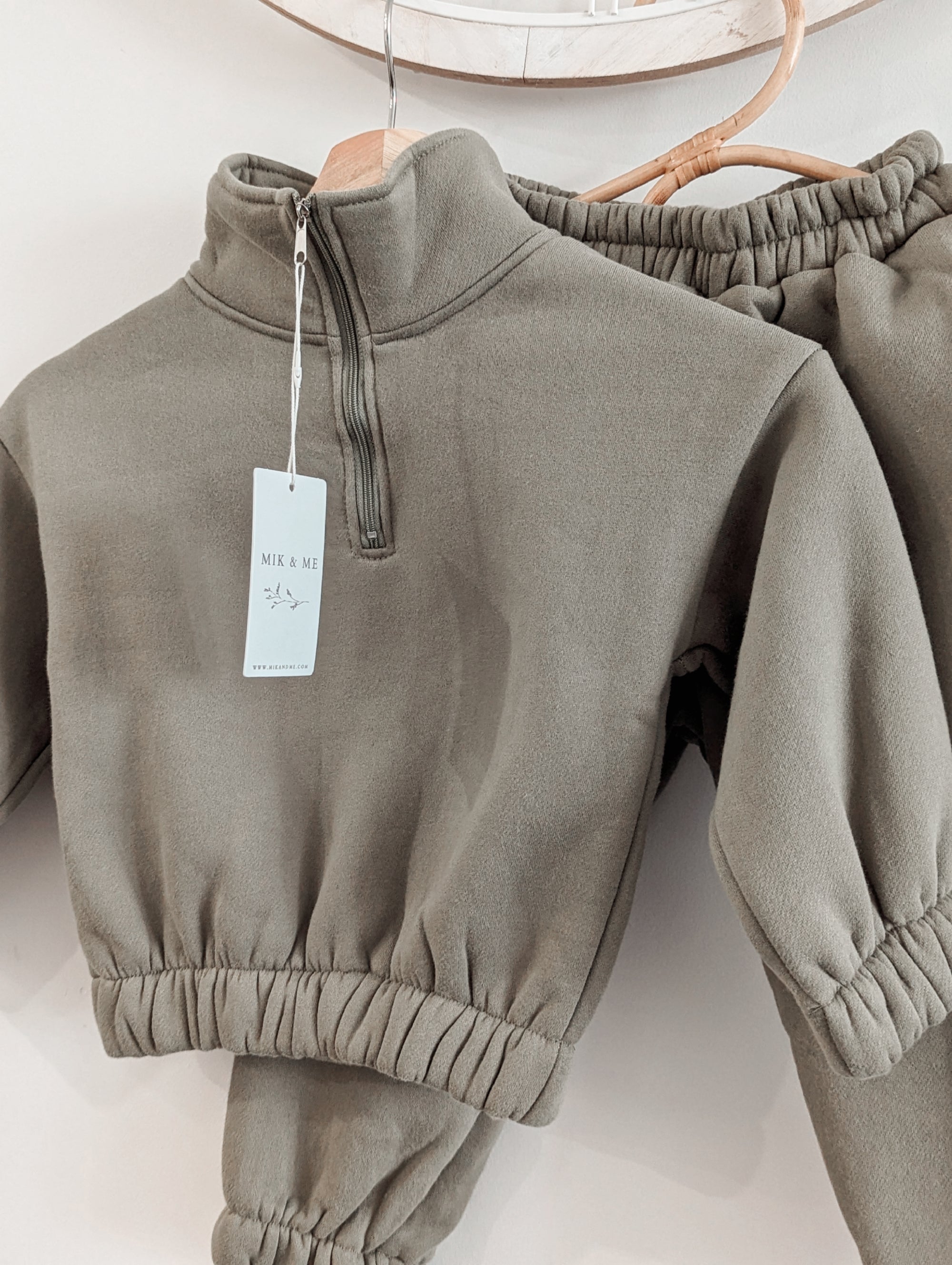 Mik &amp; Me Luxe Track Set - Khaki