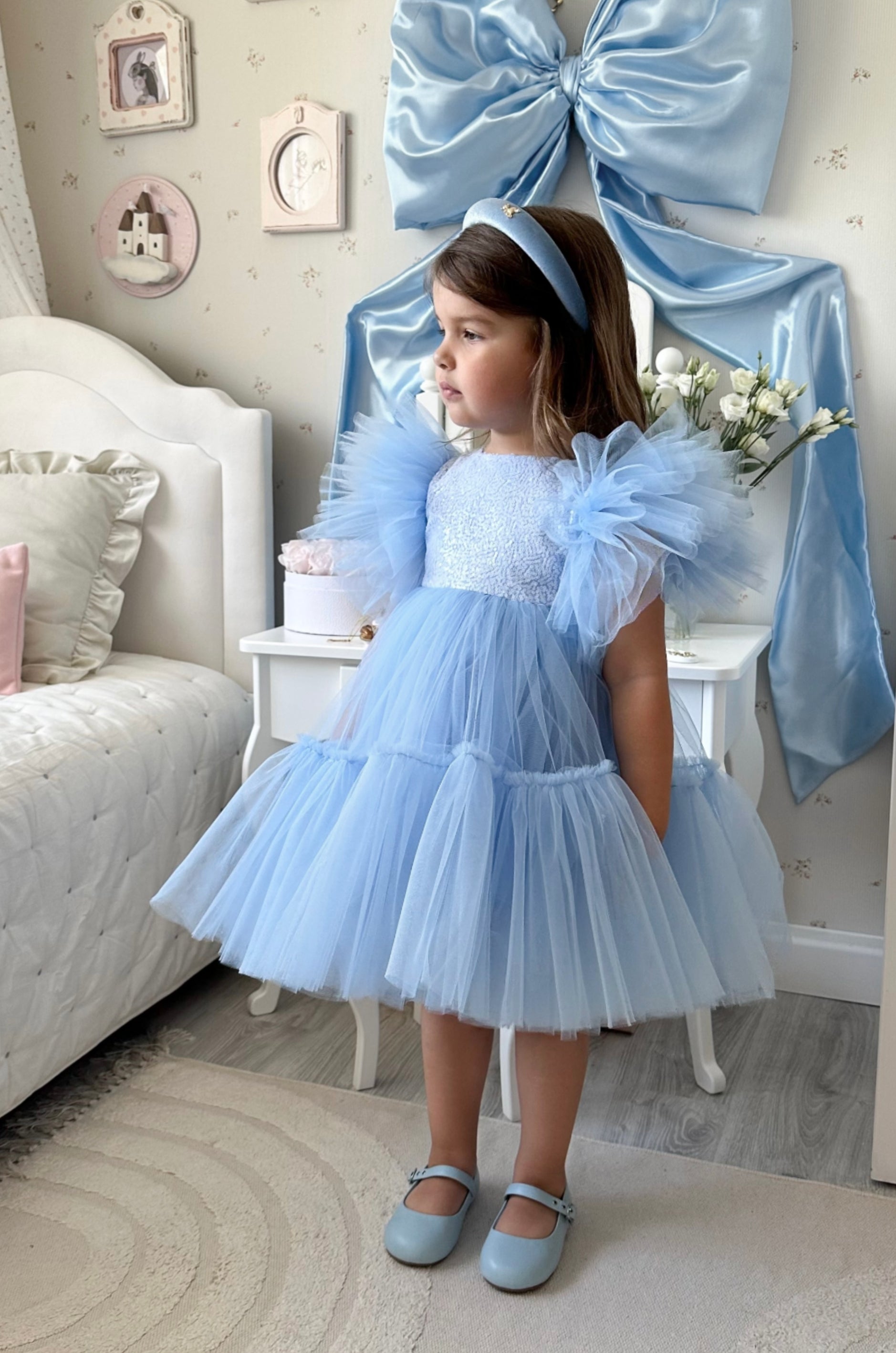 Märchenprinzessin - Blaues Kleid