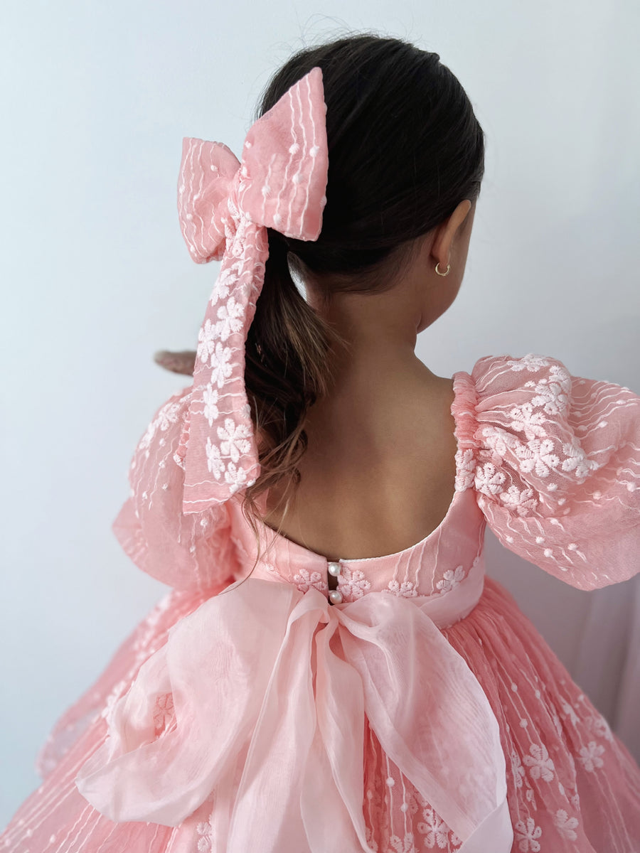 Enchanted Princess Dress & Hair Bow (Made to order)
