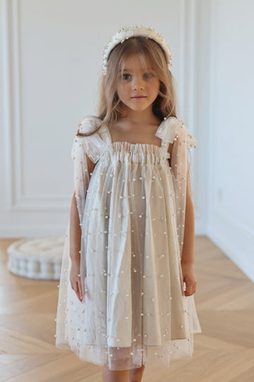 Pearl Girl Dress - Made To Order