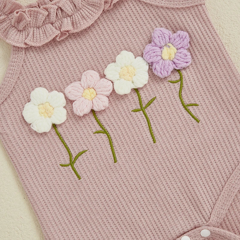 Girls Summer Floral Set
