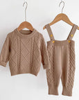 Boys Knit Jumped & Pants Set