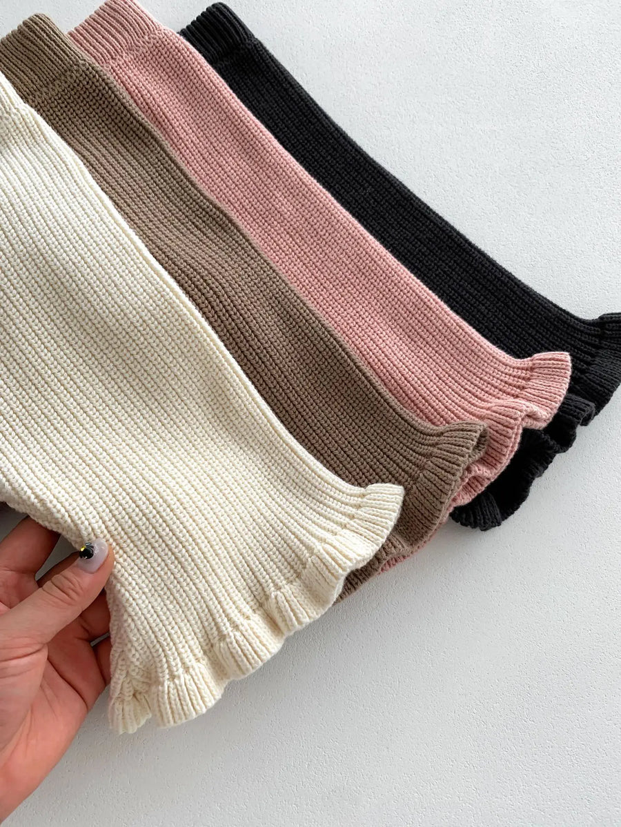 Knit Flare Pants