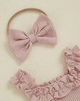 Girls Summer Floral Set