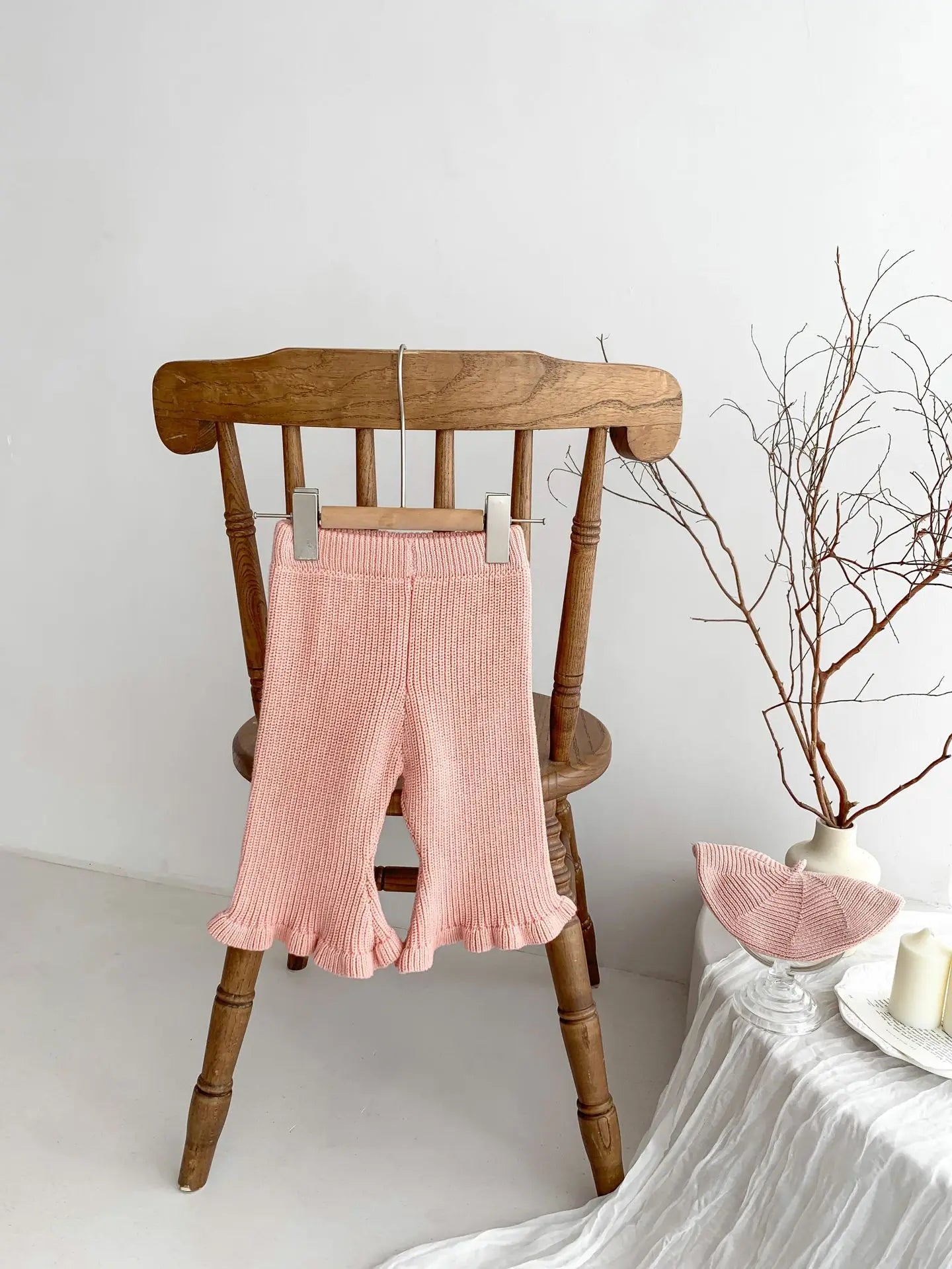 Knit Flare Pants