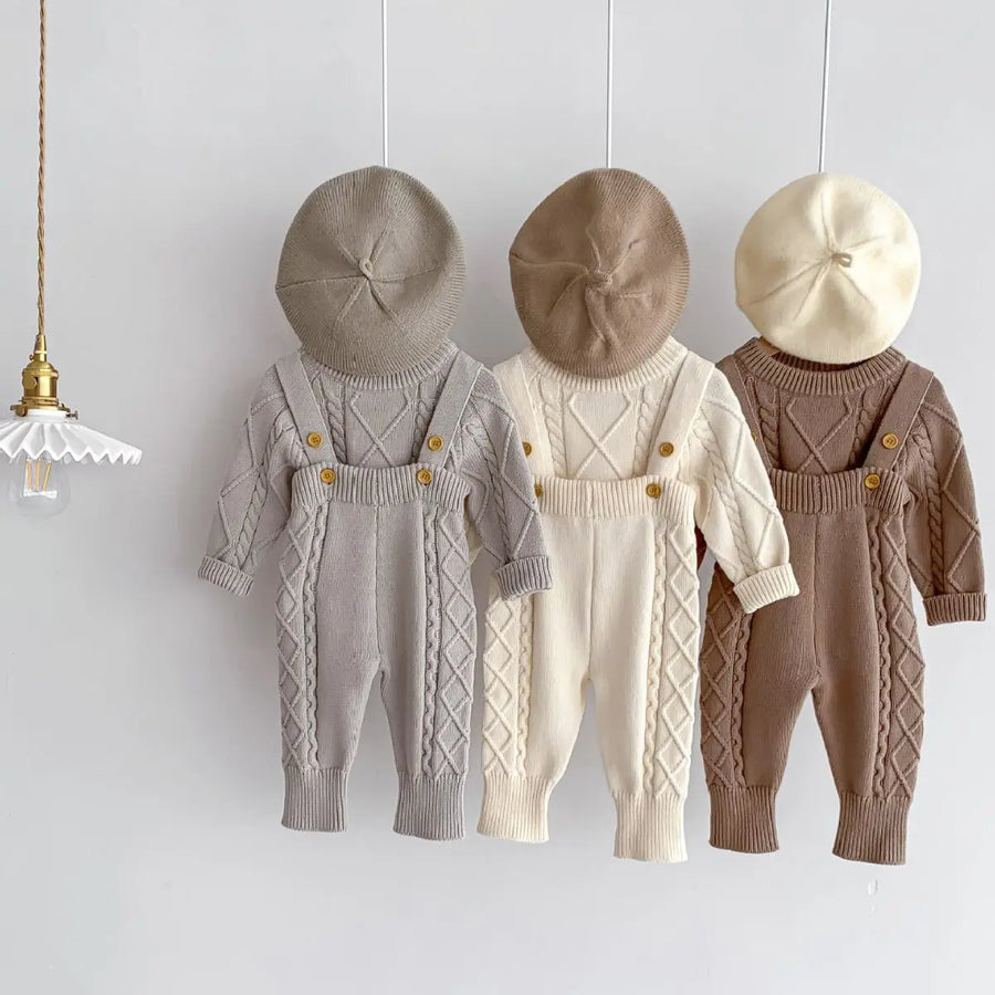 Boys Knit Jumped & Pants Set