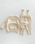 Boys Knit Jumped & Pants Set