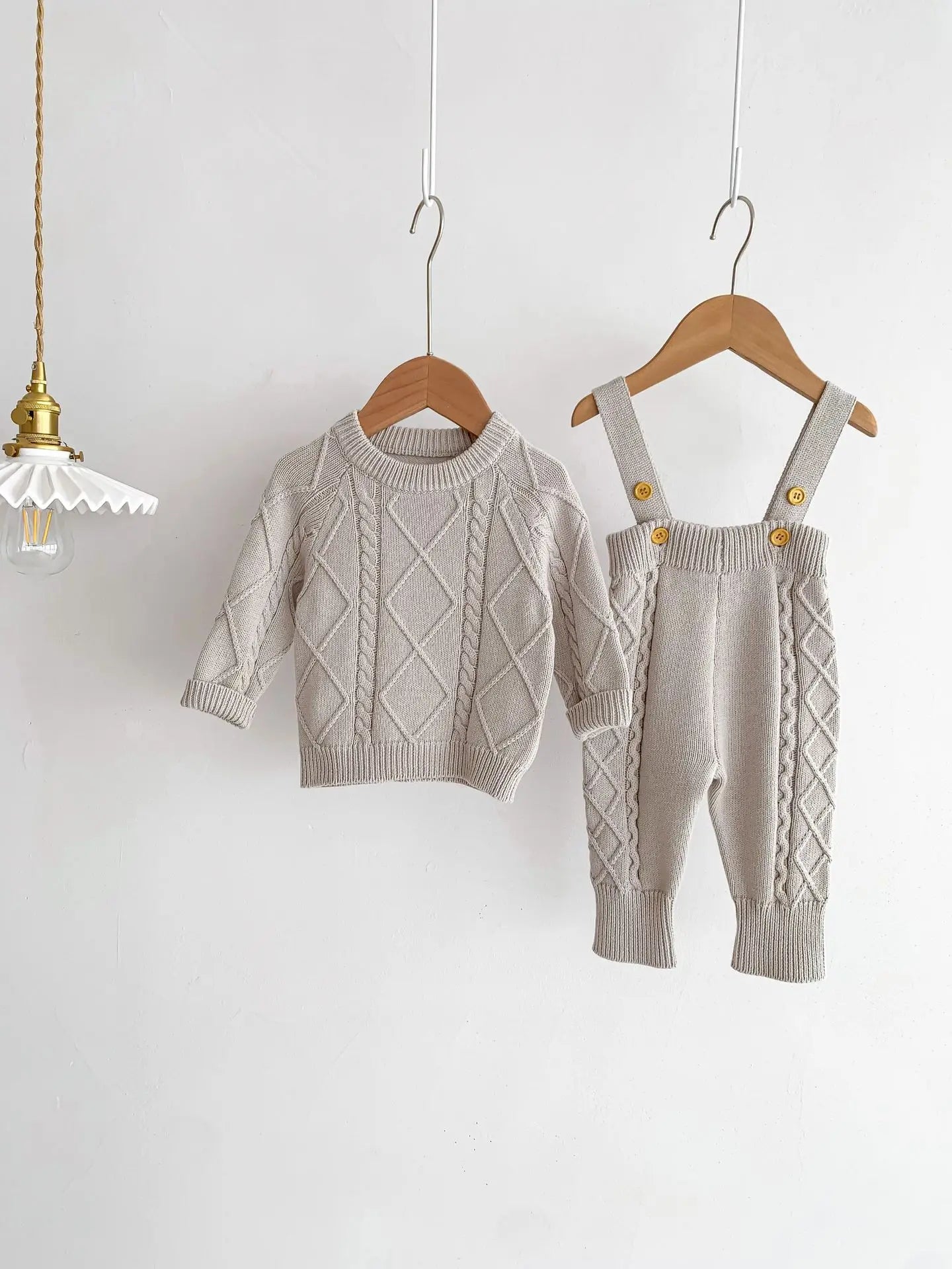 Boys Knit Jumper & Pants Set