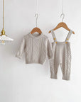 Boys Knit Jumped & Pants Set
