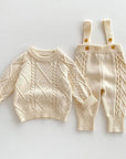 Boys Knit Jumped & Pants Set