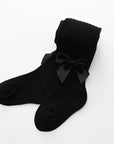 Girls Stockings With Bow