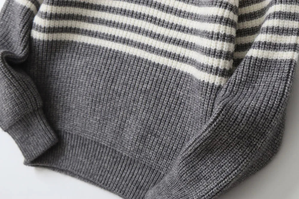 Boys Zip Knit