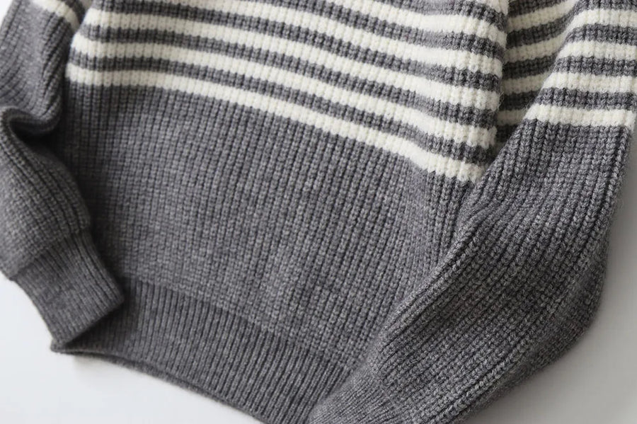 Boys Zip Knit
