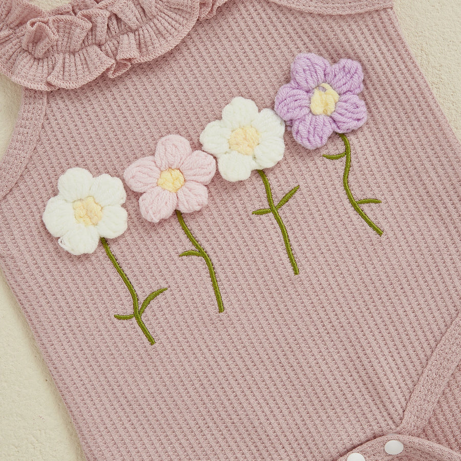 Girls Summer Floral Set