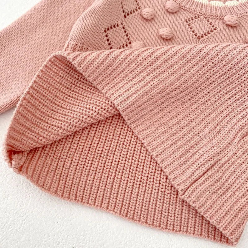 Girls Knit Top &amp; Shorts