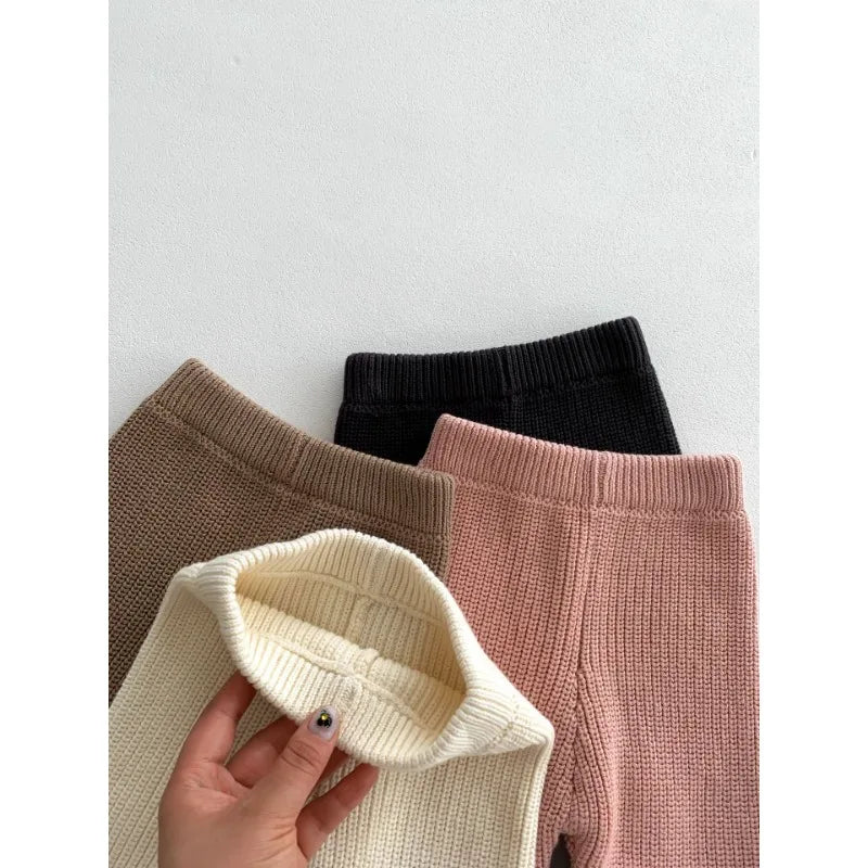 Knit Flare Pants