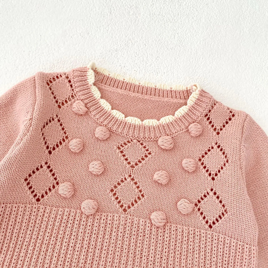 Girls Knit Top & Shorts