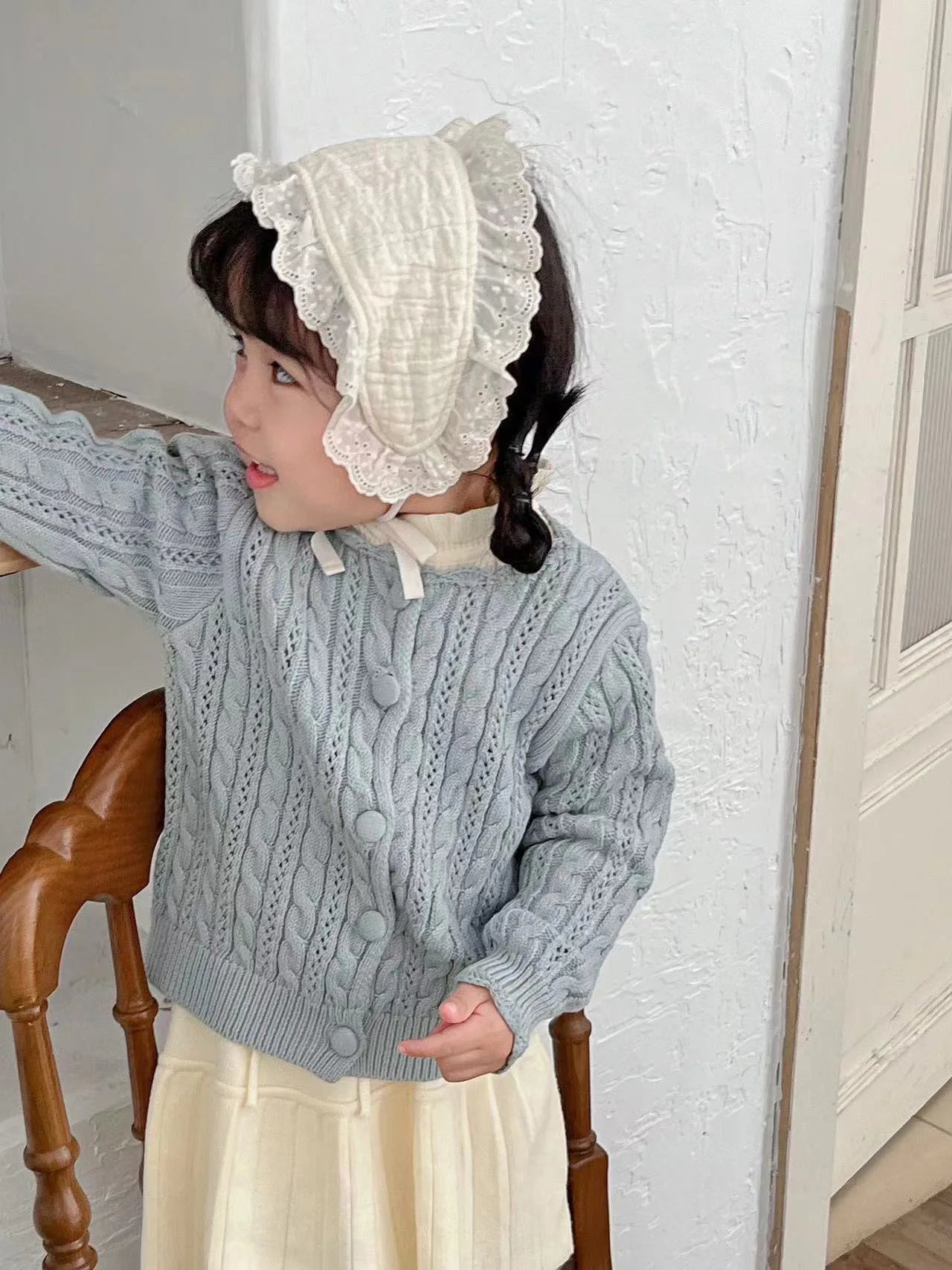 Girl Winter Cardigan