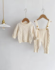 Boys Knit Jumped & Pants Set