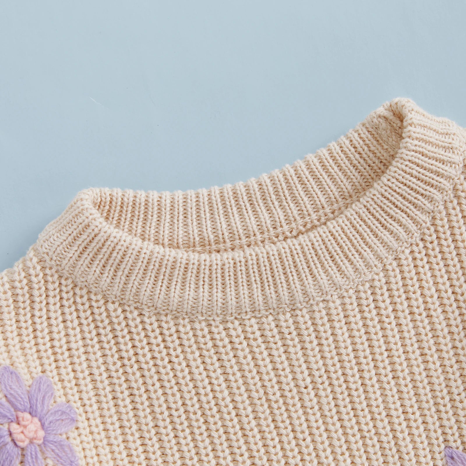 Girls & Baby Floral Knit