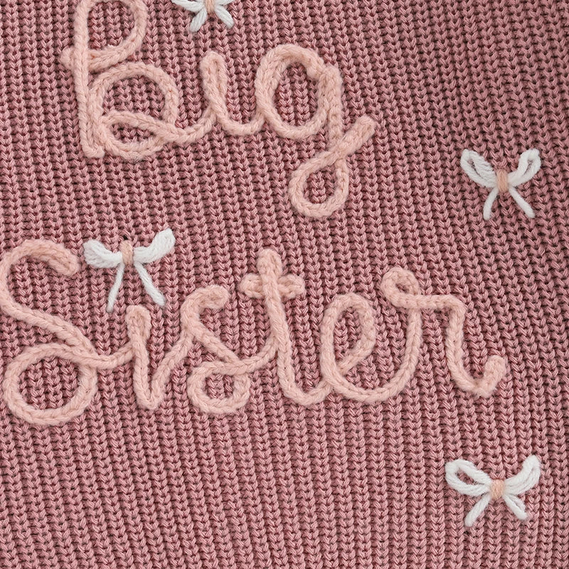 Big Sister Announcement Knit Top