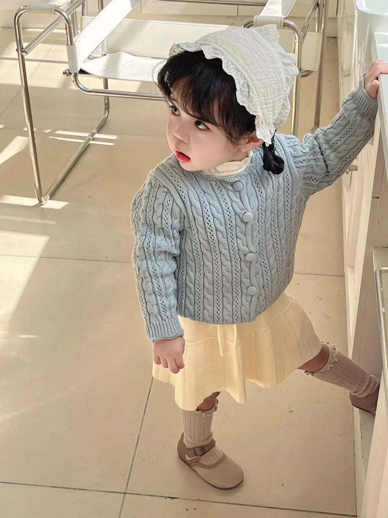 Girl Winter Cardigan