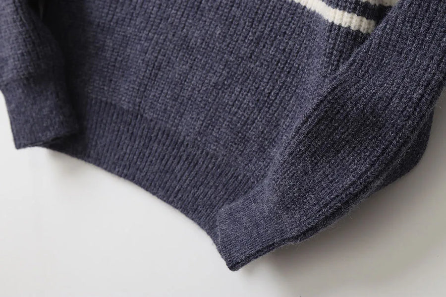 Boys Zip Knit