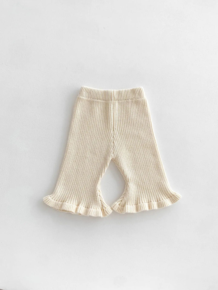 Knit Flare Pants