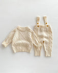 Boys Knit Jumped & Pants Set