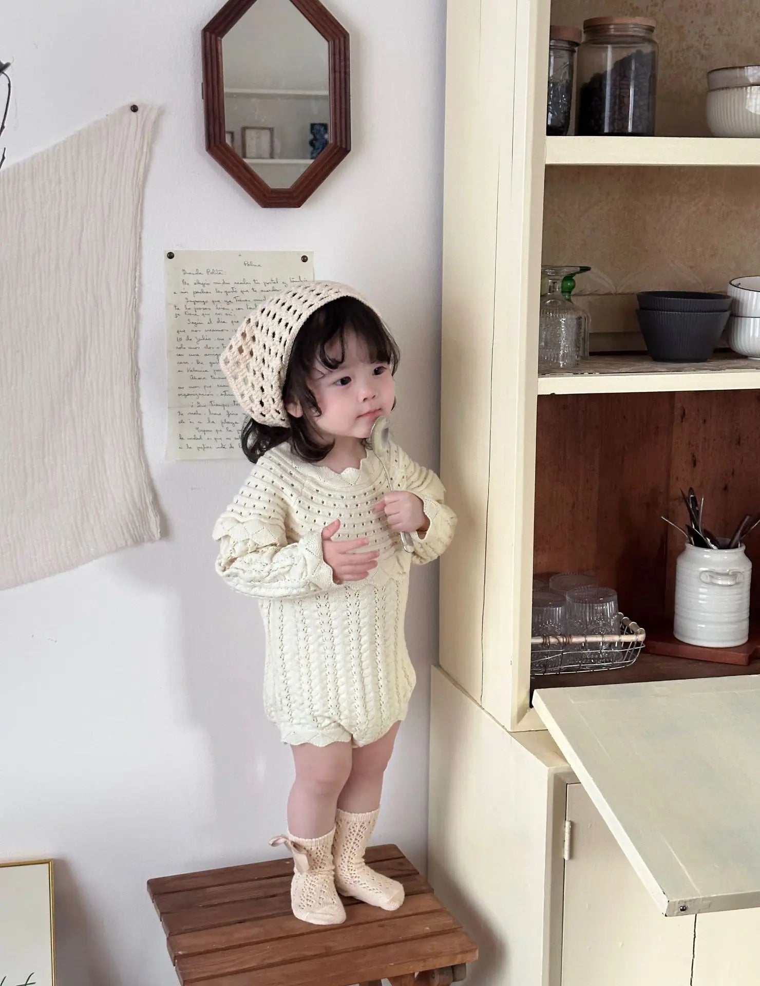 Girls Vintage Knit