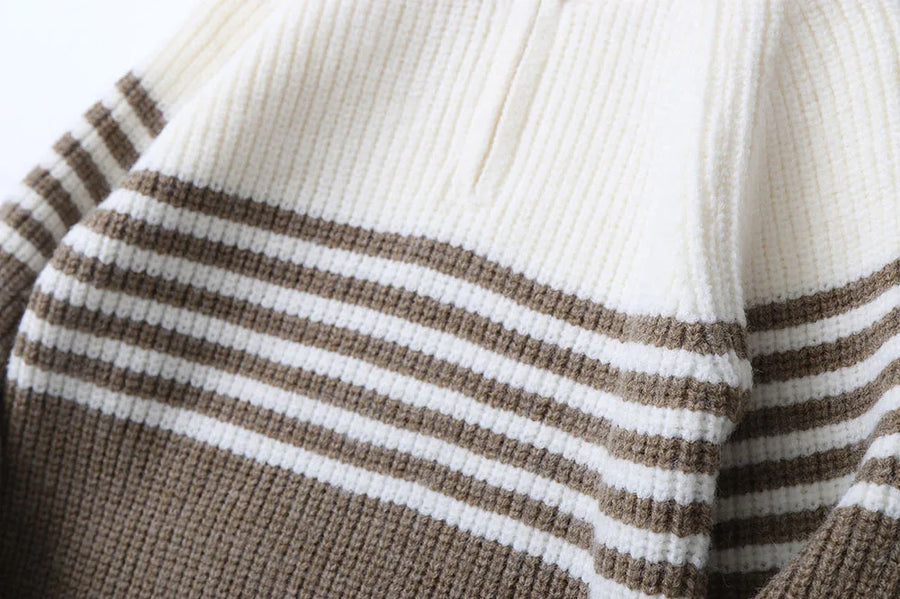 Boys Zip Knit