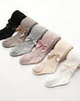 Girls Stockings With Bow