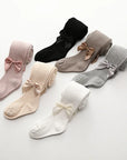 Girls Stockings With Bow