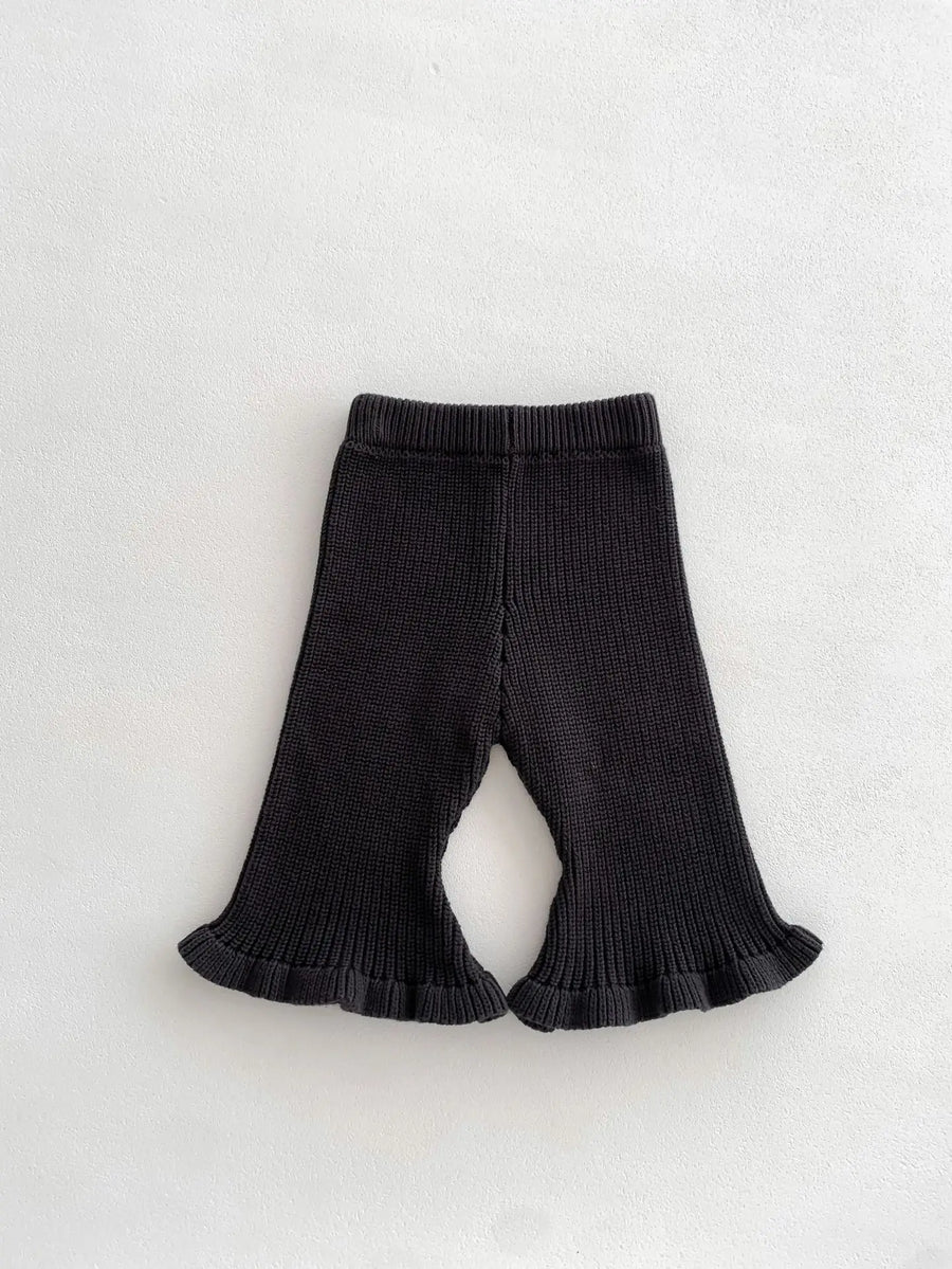 Knit Flare Pants