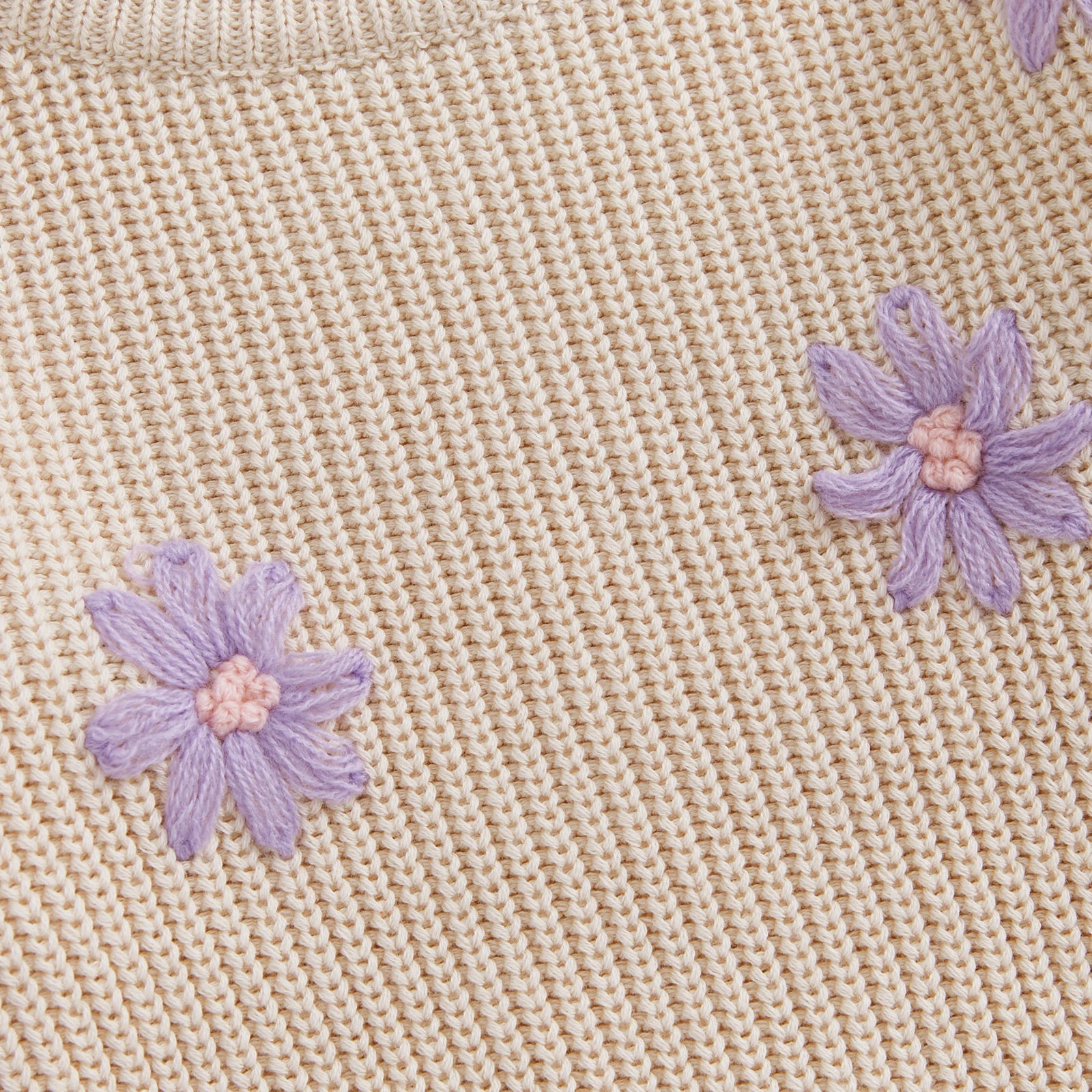 Girls & Baby Floral Knit