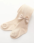 Girls Stockings With Bow