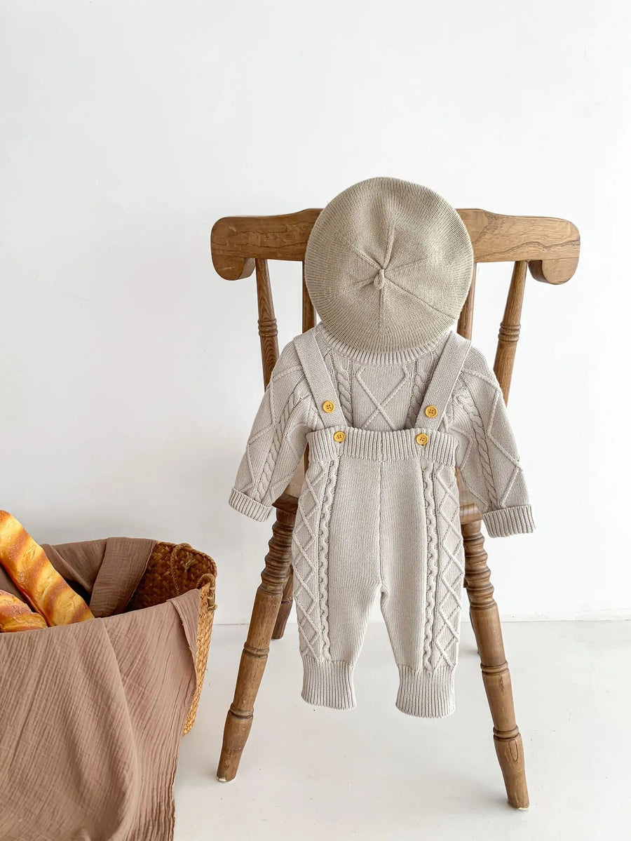 Boys Knit Jumped & Pants Set