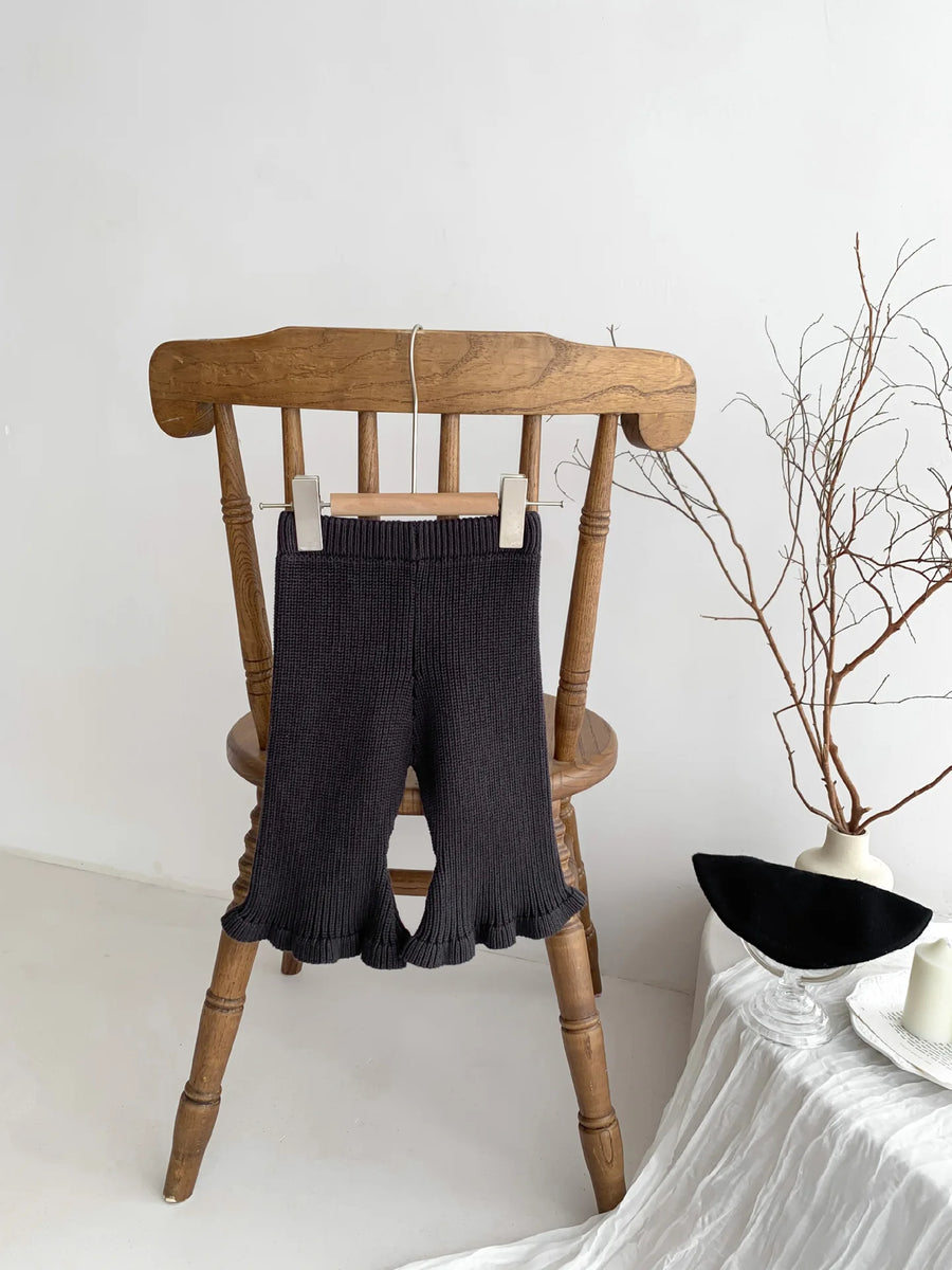 Knit Flare Pants