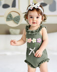 Girls Summer Floral Set