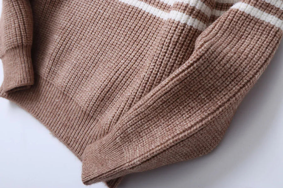 Boys Zip Knit