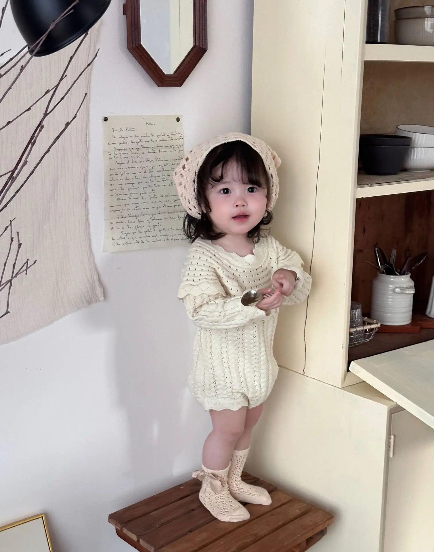 Girls Vintage Knit