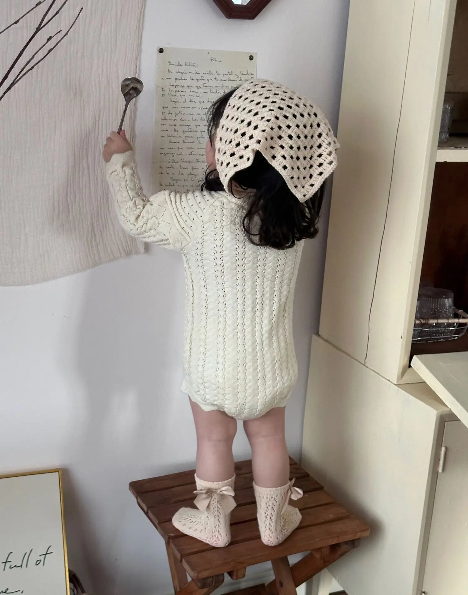 Girls Vintage Knit