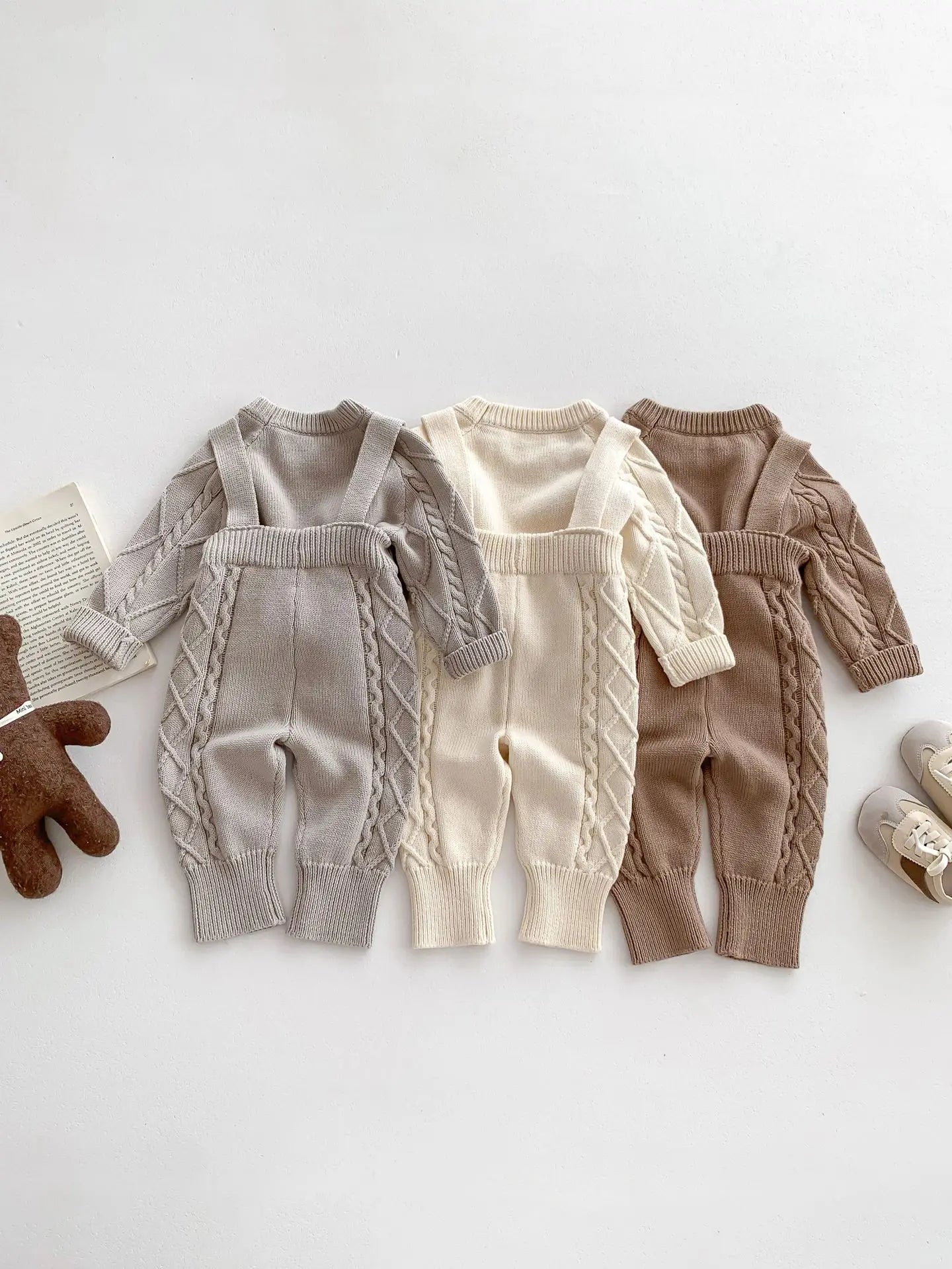 Boys Knit Jumper & Pants Set
